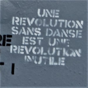 Painted in the 80s in english... and in french 30 years later