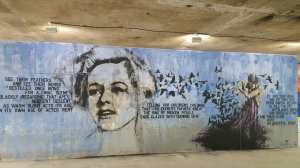 Paris, temporary... prior to demolition...