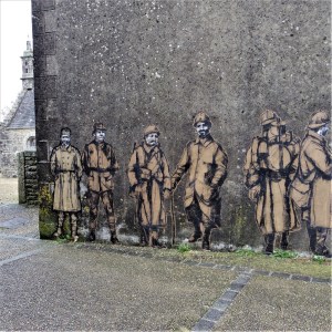 La Feuillee armistice centenaire paste-up